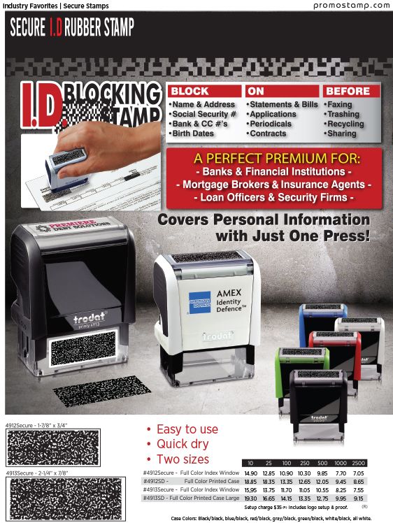 Custom Graphic Design - Address, Date Ink Stamp